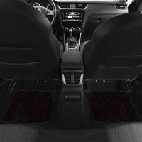 New Zealand Aotearoa Rugby Car Mats Maori Fern Tattoo Art