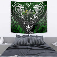 Warriors Maori Darts Tapestry New Zealand Darts Silver Fern DT02 - Polynesian Pride
