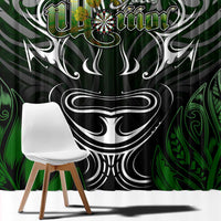 Warriors Maori Darts Window Curtain New Zealand Darts Silver Fern DT02 - Polynesian Pride
