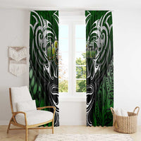 Warriors Maori Darts Window Curtain New Zealand Darts Silver Fern DT02 - Polynesian Pride
