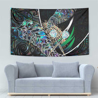 New Zealand Darts Tapestry NZ Paua Shell Maori Fern DT02 - Polynesian Pride