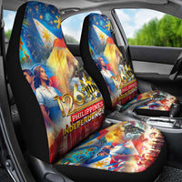The Philippines 126th Independence Anniversary Car Seat Cover Art Style - Polynesian Pride