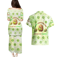 Kiwi Cannibalism Couples Matching Puletasi and Hawaiian Shirt New Zealand Kiwi Cute Bird Funny DT02 - Polynesian Pride