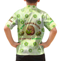 Kiwi Cannibalism Family Matching Off Shoulder Short Dress and Hawaiian Shirt New Zealand Kiwi Cute Bird Funny DT02 - Polynesian Pride