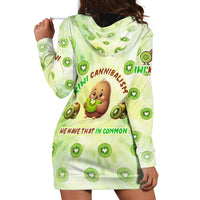 Kiwi Cannibalism Hoodie Dress New Zealand Kiwi Cute Bird Funny DT02 - Polynesian Pride