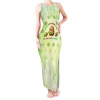 Kiwi Cannibalism Tank Maxi Dress New Zealand Kiwi Cute Bird Funny DT02 Women Green - Polynesian Pride