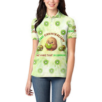 Kiwi Cannibalism Women Polo Shirt New Zealand Kiwi Cute Bird Funny DT02 - Polynesian Pride