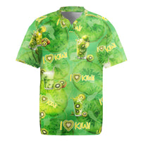 I Love Kiwi Rugby Jersey New Zealand Kiwi Fruit Summer Cocktail DT02 Green - Polynesian Pride