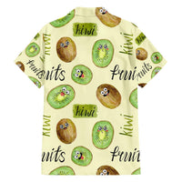 Kiwi Cute Humorous Family Matching Puletasi and Hawaiian Shirt New Zealand Fruit DT02 - Polynesian Pride