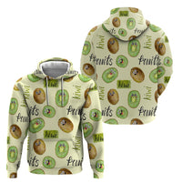 Kiwi Cute Humorous Hoodie New Zealand Fruit
