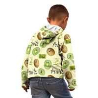 Kiwi Cute Humorous Kid Hoodie New Zealand Fruit DT02 - Polynesian Pride