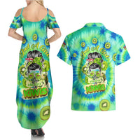 Just a Girl Who Loves Kiwis Couples Matching Summer Maxi Dress and Hawaiian Shirt New Zealand Tie Dye DT02 - Polynesian Pride