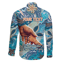 Hand In Hand Father's Day Polynesian Family Matching Mermaid Dress and Hawaiian Shirt Tribal Flower Pattern DT02 - Polynesian Pride
