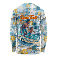 Hawaii Father's Day It's Surfing Time Long Sleeve Shirt Aloha L Makuakane DT02 - Polynesian Pride