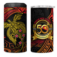 Papua New Guinea 50th Independence Day 4 in 1 Can Cooler Tumbler Culture Spirit and Sovereignty DT02 One Size: 16 oz Art - Polynesian Pride