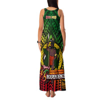 Vanuatu 45th Independence Anniversary Family Matching Tank Maxi Dress and Hawaiian Shirt Embracing Our Traditions Shaping Our Future DT02 - Polynesian Pride