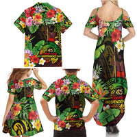 45th Anniversary of Freedom Vanuatu Family Matching Summer Maxi Dress and Hawaiian Shirt Island Pride Cultural Power Pacific Unity DT02 - Polynesian Pride