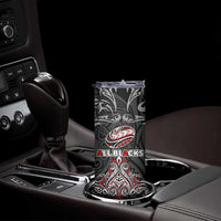 All Black NZL Rugby Champions Skinny Tumbler Maori Warrior