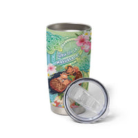 Personalised Hawaii Father's Day Tumbler Cup Happy Father And Child