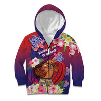 Personalised Samoa Father's Day Kid Hoodie Happy Father And Child