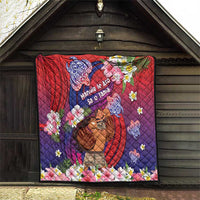 Samoa Father's Day Quilt Happy Father And Child