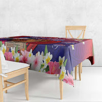 Samoa Father's Day Tablecloth Happy Father And Child