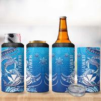 Hawaii 4 in 1 Can Cooler Tumbler Turtle With Hammerhead Shark Oceanic DT04 - Polynesian Pride