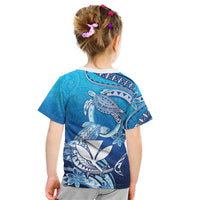Hawaii Kid T Shirt Turtle With Hammerhead Shark Oceanic