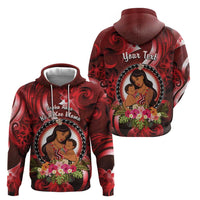 Personalised New Zealand Mother's Day Hoodie I Love You Mom