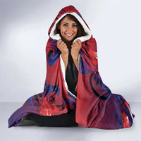Samoa Mother's Day Hooded Blanket I Love You Mom