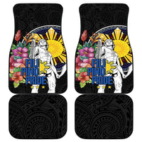 Filipinos Lapu-Lapu Hero Philippines Car Mats Hibiscus Flowers Style DT04 - Polynesian Pride