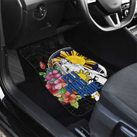 Filipinos Lapu-Lapu Hero Philippines Car Mats Hibiscus Flowers Style DT04 - Polynesian Pride