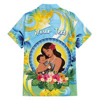 Personalised Fiji Mother's Day Hawaiian Shirt I Love You Mom