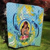 Fiji Mother's Day Quilt I Love You Mom
