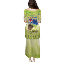 New Zealand Kiwi Family Matching Puletasi and Hawaiian Shirt I Just Really Like Kiwis DT04 - Polynesian Pride