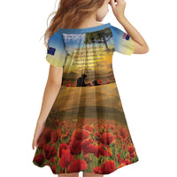 New Zealand ANZAC Day Family Matching Mermaid Dress and Hawaiian Shirt The Ode Remembrance And Poppy DT04 - Polynesian Pride
