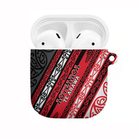 Aotearoa Te Arawa AirPods Case New Zealand Maori Tribal Fern Pattern