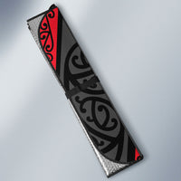 Aotearoa Te Arawa Auto Sun Shade New Zealand Maori Tribal Fern Pattern