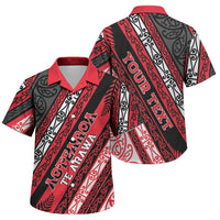 Personalised Aotearoa Te Arawa Family Matching Mermaid Dress and Hawaiian Shirt New Zealand Maori Tribal Fern Pattern