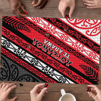 Aotearoa Te Arawa Puzzle New Zealand Maori Tribal Fern Pattern