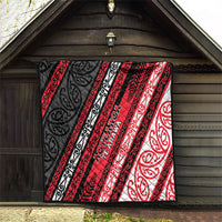Aotearoa Te Arawa Quilt New Zealand Maori Tribal Fern Pattern