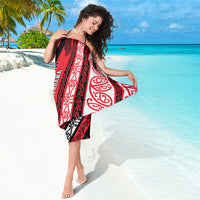 Aotearoa Te Arawa Sarong New Zealand Maori Tribal Fern Pattern
