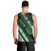 Personalised Aotearoa Ngati Maniapoto Men Tank Top New Zealand Maori Tribal Fern Pattern