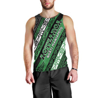 Personalised Aotearoa Ngati Maniapoto Men Tank Top New Zealand Maori Tribal Fern Pattern