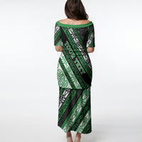 Personalised Aotearoa Ngati Maniapoto Puletasi New Zealand Maori Tribal Fern Pattern DT05 - Polynesian Pride