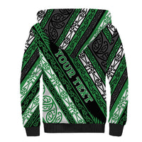 Personalised Aotearoa Ngati Maniapoto Sherpa Hoodie New Zealand Maori Tribal Fern Pattern