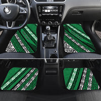 Personalised Aotearoa Ngati Raukawa Car Mats New Zealand Maori Tribal Fern Pattern