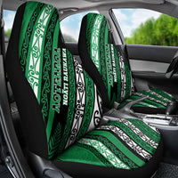 Aotearoa Ngati Raukawa Car Seat Cover New Zealand Maori Tribal Fern Pattern