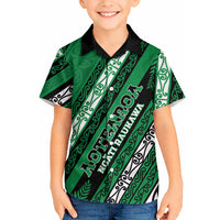Personalised Aotearoa Ngati Raukawa Hawaiian Shirt New Zealand Maori Tribal Fern Pattern DT05 - Polynesian Pride