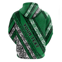 Personalised Aotearoa Ngati Raukawa Hoodie New Zealand Maori Tribal Fern Pattern